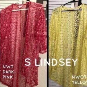 New Small Lularoe Lindsey - Dark Pink